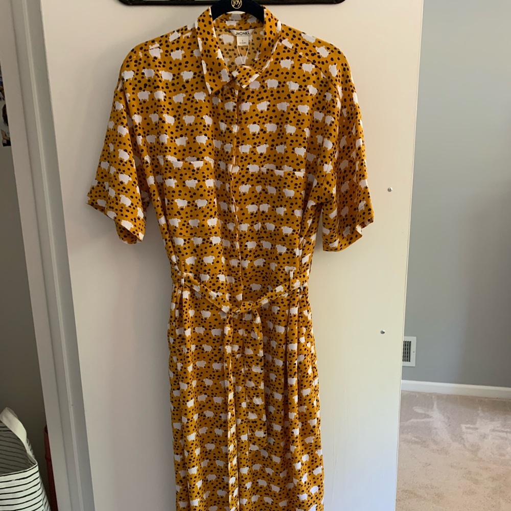 Monki Jumpsuit with cute sheep